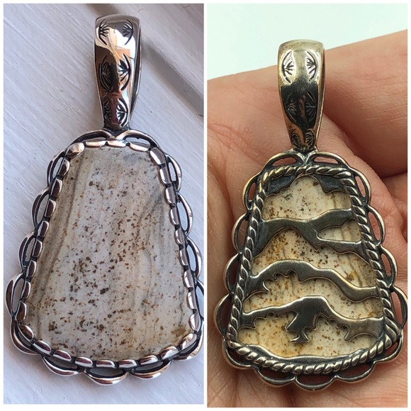 Carolyn Pollack Jewelry - 🌟SOLD!🌟Carolyn Pollack 925 Jasper Pendant